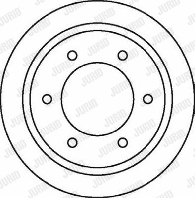 Jurid 562064J - Тормозной диск autospares.lv