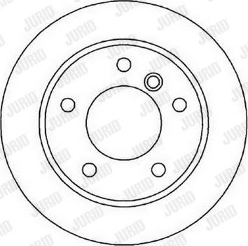 Jurid 562003J - Тормозной диск autospares.lv