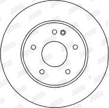 Jurid 562013J - Тормозной диск autospares.lv