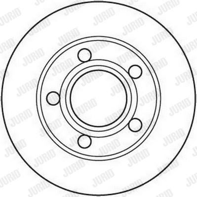 Jurid 562089J - Тормозной диск autospares.lv