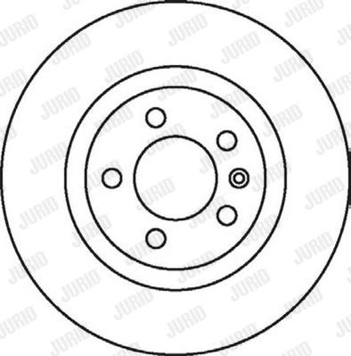 Jurid 562081J - Тормозной диск autospares.lv