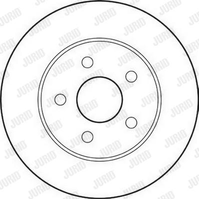 Jurid 562193JC-1 - Тормозной диск autospares.lv