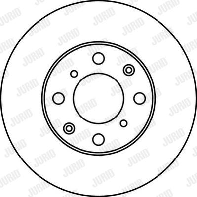 Jurid 562142J - Тормозной диск autospares.lv