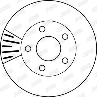 Jurid 562160J - Тормозной диск autospares.lv