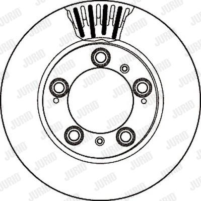 Jurid 562162J - Тормозной диск autospares.lv