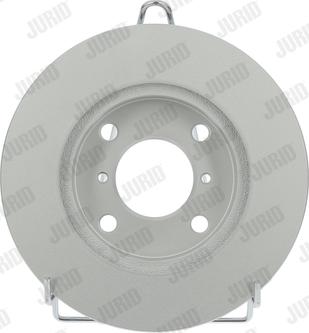 Jurid 562167JC-1 - Тормозной диск autospares.lv