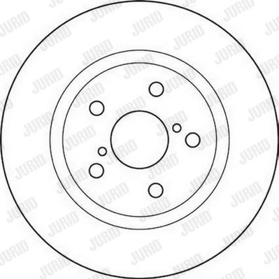 Jurid 562119J - Тормозной диск autospares.lv