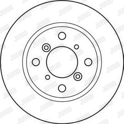 Jurid 562117J - Тормозной диск autospares.lv