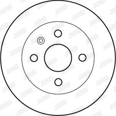 Jurid 562181J - Тормозной диск autospares.lv