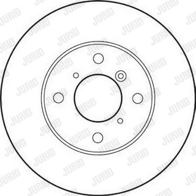 Jurid 562179J - Тормозной диск autospares.lv