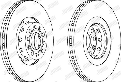 Jurid 562175JC - Тормозной диск autospares.lv