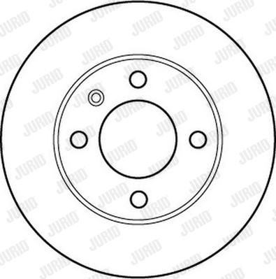 Jurid 562171JC - Тормозной диск autospares.lv