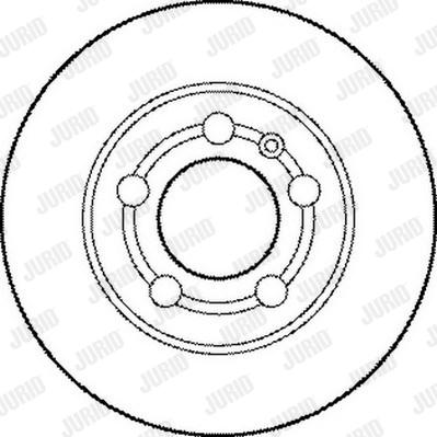 Jurid 562177J - Тормозной диск autospares.lv