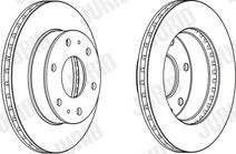 Jurid 562861JC - Тормозной диск autospares.lv