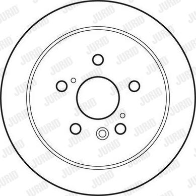 Jurid 562825JC - Тормозной диск autospares.lv