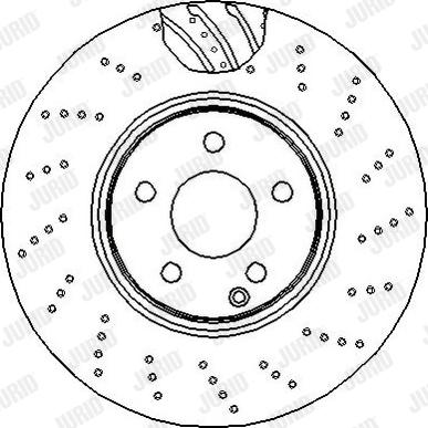 Jurid 562344J - Тормозной диск autospares.lv