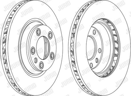 Jurid 562359J - Тормозной диск autospares.lv