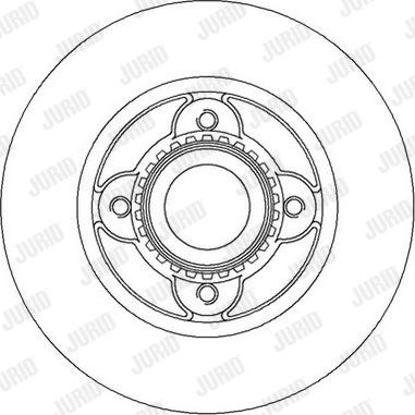 Jurid 562366J - Тормозной диск autospares.lv