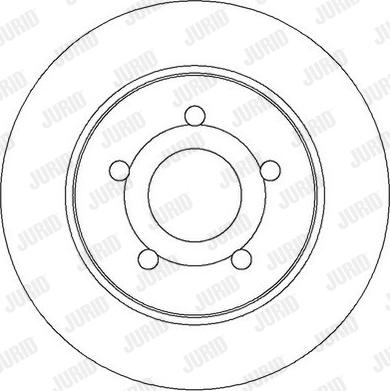 Jurid 562361J - Тормозной диск autospares.lv