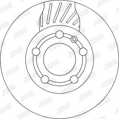 Jurid 562307JC - Тормозной диск autospares.lv