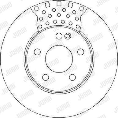 Jurid 562314J - Тормозной диск autospares.lv