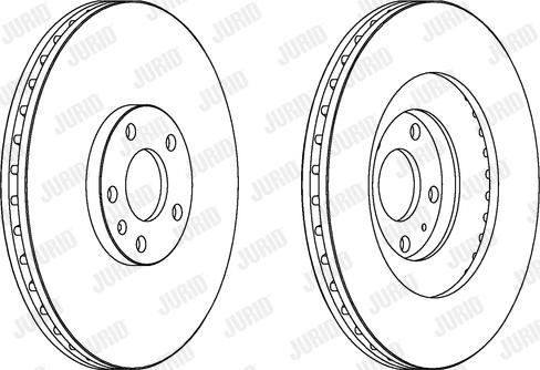 HELLA 8DD 355 112-371 - Тормозной диск autospares.lv