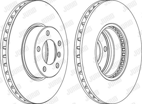 Jurid 562384J - Тормозной диск autospares.lv