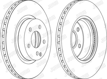 Jurid 562386J - Тормозной диск autospares.lv