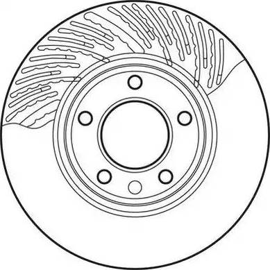 Jurid 562336JC - Тормозной диск autospares.lv