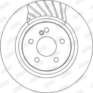 Jurid 562329J - Тормозной диск autospares.lv