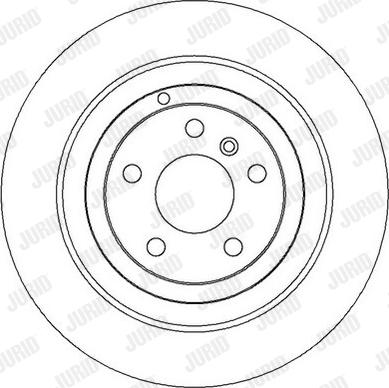 Jurid 562324JC-1 - Тормозной диск autospares.lv