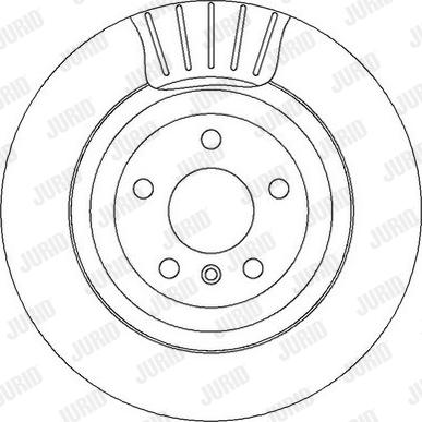 Jurid 562326J - Тормозной диск autospares.lv