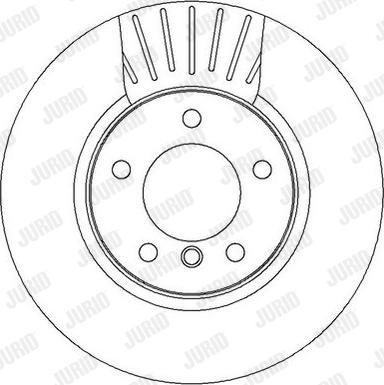 Jurid 562320J - Тормозной диск autospares.lv