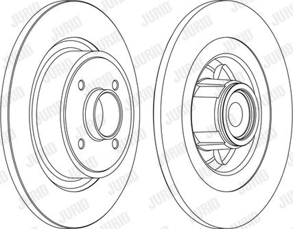 Jurid 562377J - Тормозной диск autospares.lv