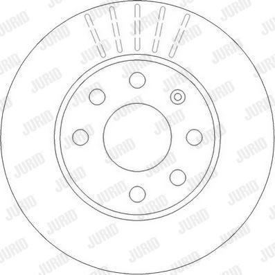 Jurid 562290J - Тормозной диск autospares.lv