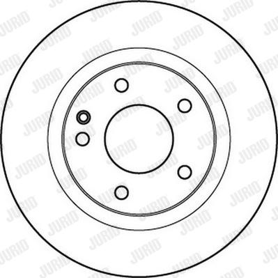 Jurid 562245JC - Тормозной диск autospares.lv