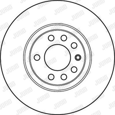 Jurid 562240J - Тормозной диск autospares.lv