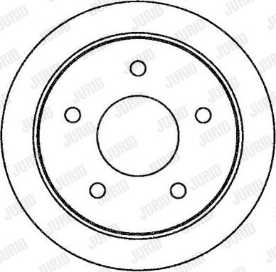 Jurid 562264J - Тормозной диск autospares.lv