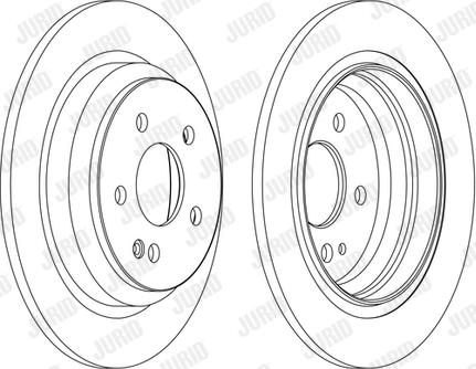 Jurid 562263J - Тормозной диск autospares.lv