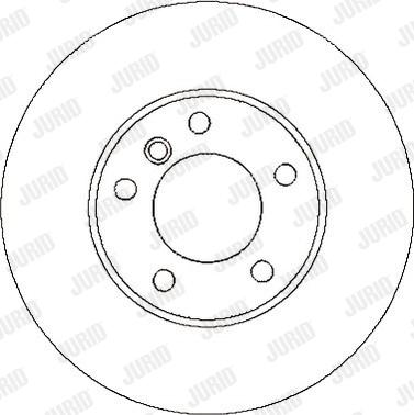 Jurid 562200J - Тормозной диск autospares.lv