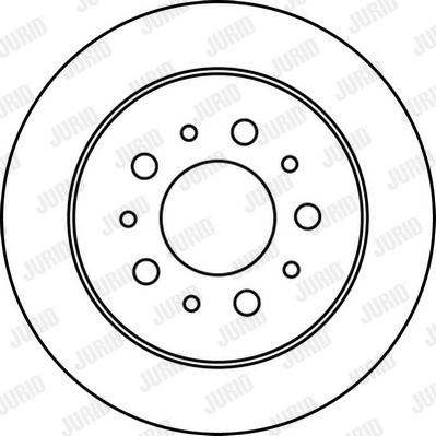 Jurid 562215J - Тормозной диск autospares.lv