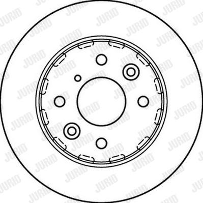 LYNXauto BN-1530 - Тормозной диск autospares.lv