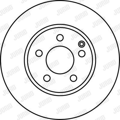 Jurid 562212JC - Тормозной диск autospares.lv