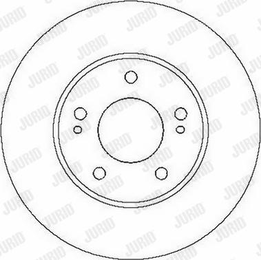 Bradi 1.3027.2.5 - Тормозной диск autospares.lv