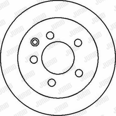 Jurid 562280J - Тормозной диск autospares.lv