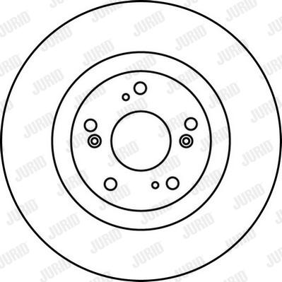 Jurid 562231JC-1 - Тормозной диск autospares.lv