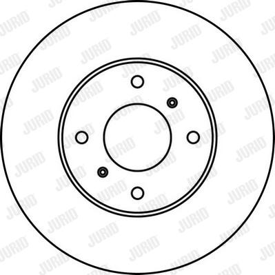 Jurid 562232JC-1 - Тормозной диск autospares.lv