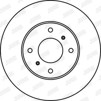 Jurid 562232J - Тормозной диск autospares.lv