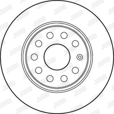 Jurid 562237J - Тормозной диск autospares.lv