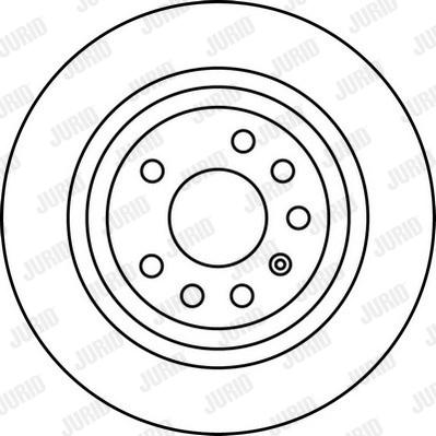 Jurid 562220J - Тормозной диск autospares.lv